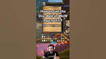 How to Get the Disc Belt in WoW Patch 11.1.7 #worldofwarcraft #warcraft #mmo #mmorpg #gaming