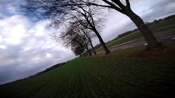 Betaflight 4.1 with RPM Filters test flight in 60 kph wind