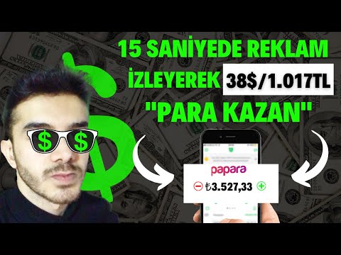 15 SANİYEDE REKLAM İZLEYEREK 38$/(1.017TL) PARA KAZAN! 💸 - İnternetten Para Kazanma 2023