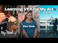 Slowly remembering how to use Davinci so I can start learning VFX in Fusion | Week 2