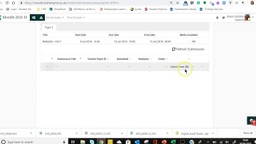 Uploading Turnitin assignment