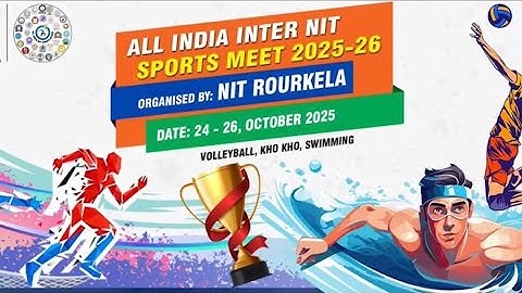 The All India Inter NITSports Meet 2025-26@cinematicsclub || NIT Rourkela 