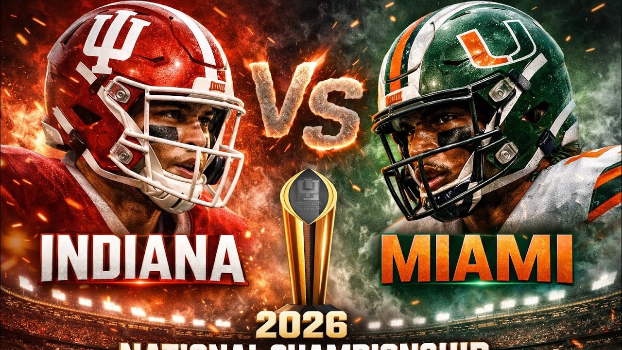 #1 Indiana vs #10 Miami | 2026 National Title Simulation