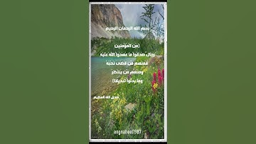 سورة الأحزاب - آية  23