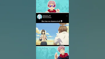 Bro has no shame at all 💀 #anime #animemoments