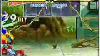 X-men: Children of the Atom combo video.