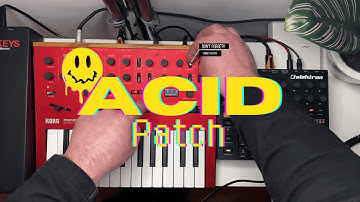 How to Create a Korg Monologue Acid Patch – Full Tutorial & Live Jam with Digitakt & Analog Keys