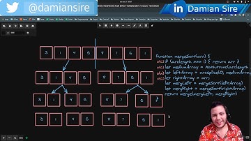 La verdad del merge Sort en javascript - Entrevista tecnica - a Analizando ordenamiento de un array