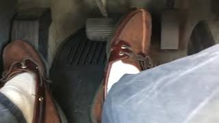 Driving Wearing Hot Sperry Topsiders Boat Shoes And Barefoot