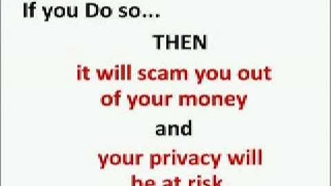 Tutorial  How To Remove Antivirus XP , Antivirus 2008 And Antivirus XP 2009