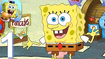 SpongeBob: Krusty Cook-Off - Gameplay Walkthrough Part 1 Tutorial (Android,iOS) Android Gameplay