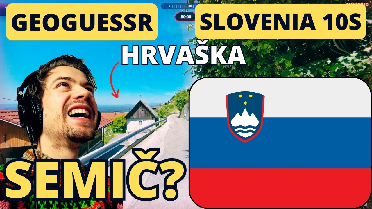 SLOVENIJA IN SNEG! - GeoGuessr Slovenia 10s NMPZ #14