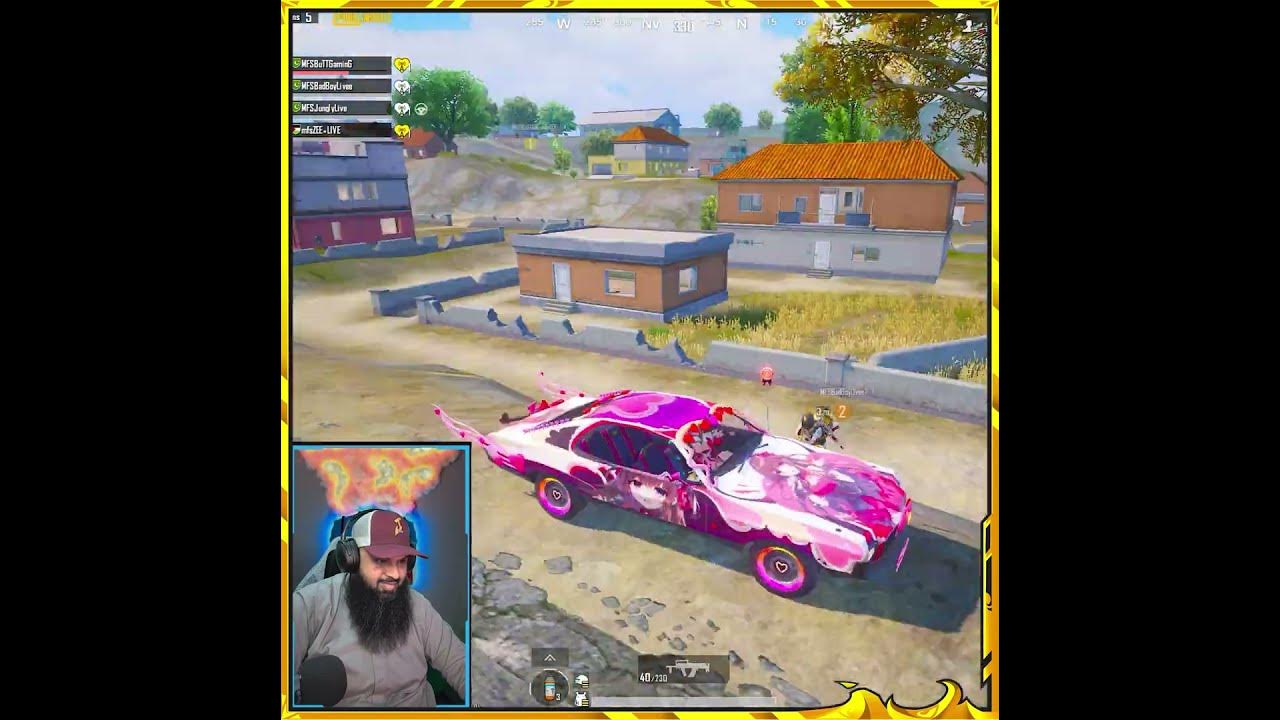 Bonus Pass Pink Mirado MAX Upgrade Skin 🚘 PUBG Mobile