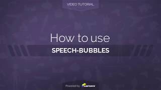 How to use Speech Bubbles templates in AinTrailers v3 | Video Tutorial [After Effects]