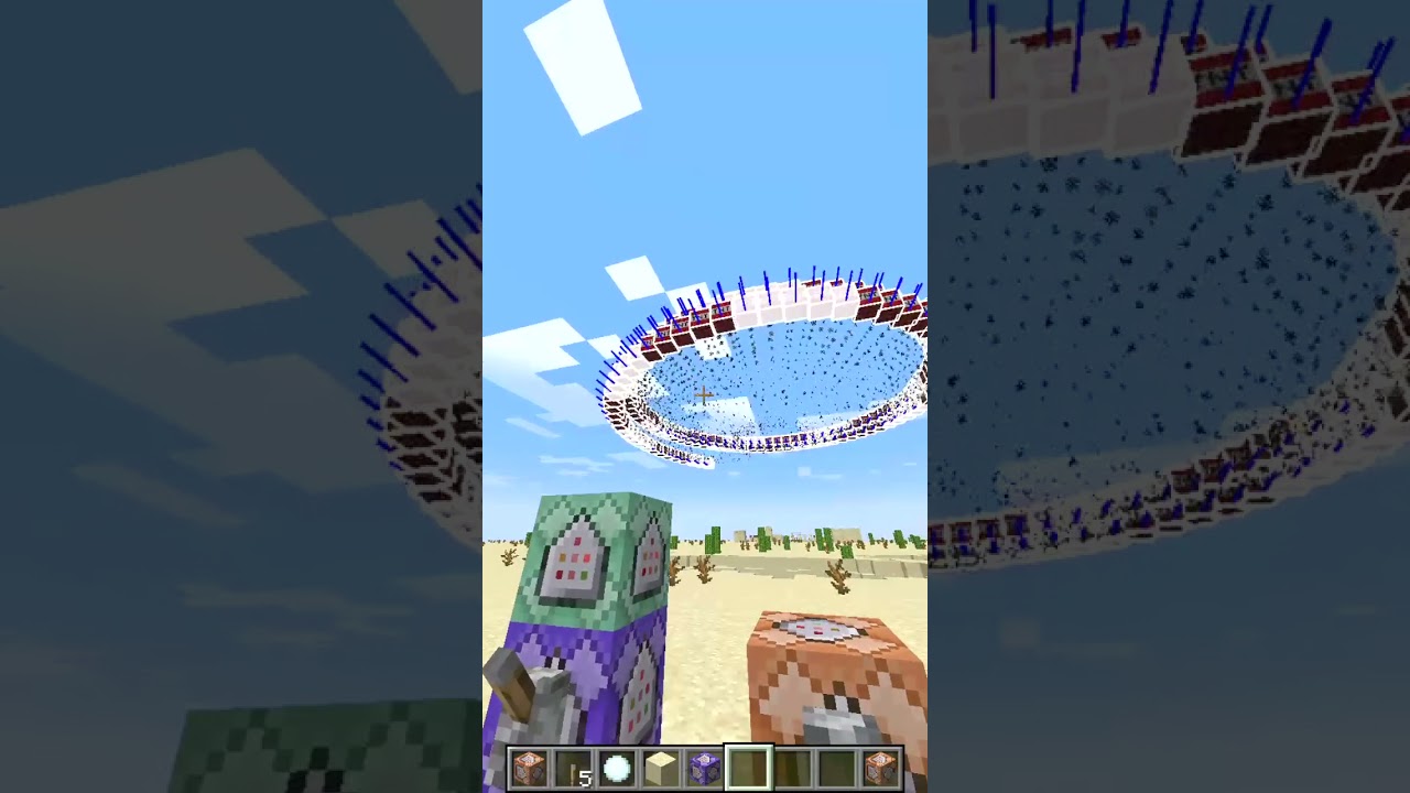 exploding expanding circle experiment - YouTube