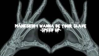 Måneskin - I WANNA BE YOUR SLAVE ~ {Speed Up}