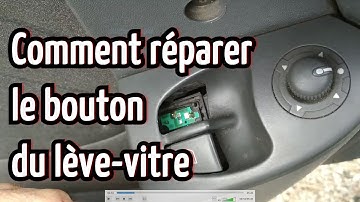 Comment changer le bouton du lève vitre électrique d