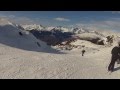 La plagne piste noire de la grande rochette 17032015