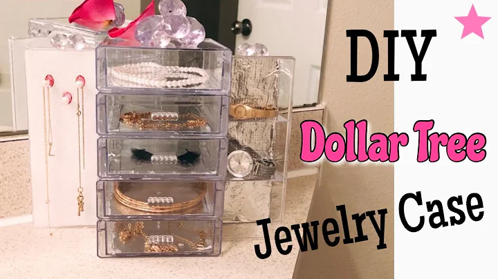 DOLLAR TREE DIY JEWELRY ORGANIZER