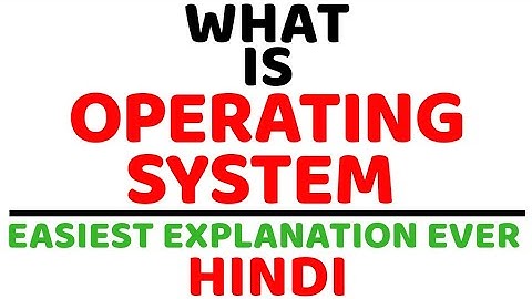 Introduction To Operating System ll Functions Of Operating System Explained with Example in Hindi