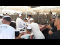 La Ceremonia Judía del Bar Mitzvá desde el Muro de los Lamentos (Kotel) en Jerusalén