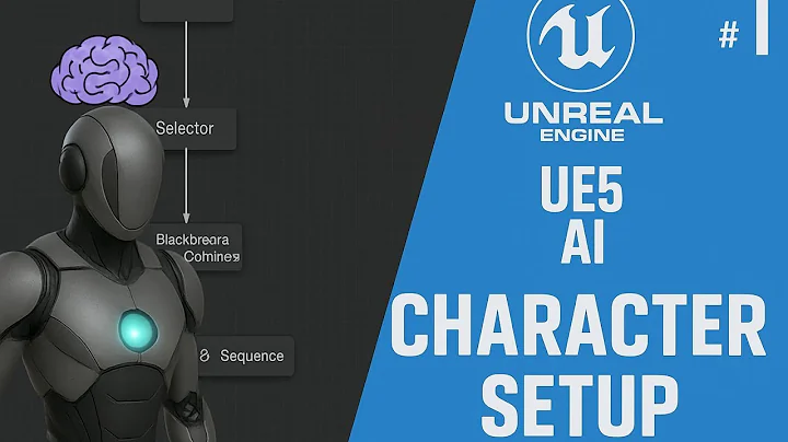 UE5 AI Tutorial: Behavior Tree, Blackboard & AI Controller Explained. Part 1