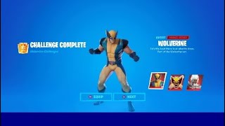 How to get Wolverine skin in Fortnite  Wolverine Week 6 Challenge