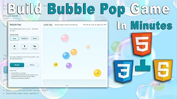 Learn Coding Fast with AI! Build a Bubble Pop Game Using ChatGPT & DeepSeek (HTML, CSS, JavaScript)