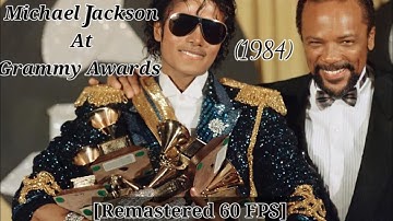 Michael Jackson at Grammy Awards (1984) - [Remastered 60 FPS]