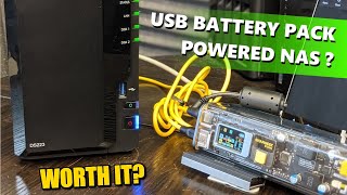 A NAS Powered by a USB Battery Pack - SHOULD YOU BOTHER?