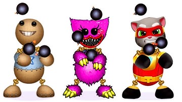 Kissy Missy vs Tom Hero Dash vs All Explosives | Kick the Buddy Mod Poppy Playtime Android Gameplay