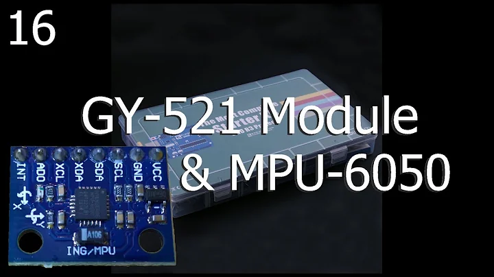 Lesson16 GY-521 Module & MPU-6050