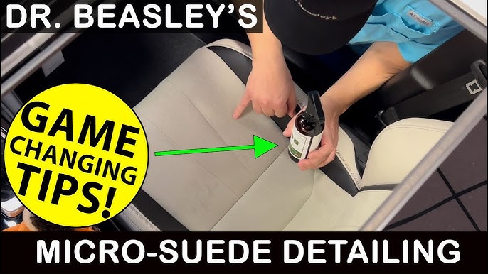 How to Clean Suede & Alcantara – Leno's Garage