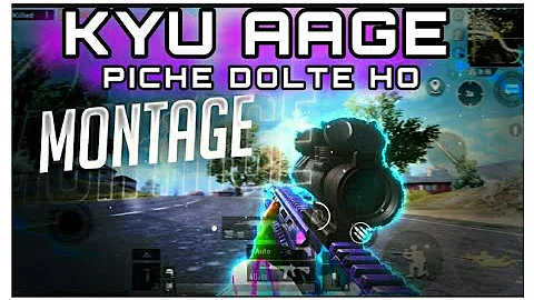 Kyu aage piche dolte ho🔥| BEAT SYNC MONTAGE🔥IN BGMI | INDIANJERRY |