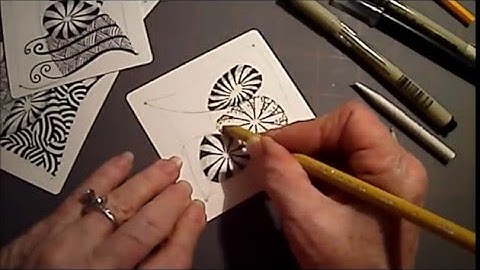 Pepper Tangle Pattern Lesson #17