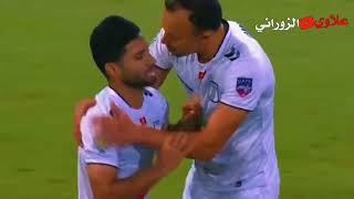 طرد حسين علي بعد ضرب لاعب الإتحاد