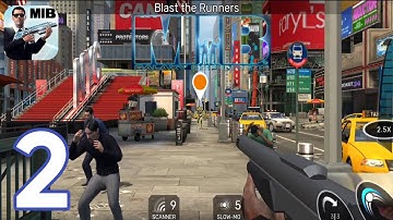 MIB: Galaxy Defenders - Gameplay Walkthrough Part 2 - New York (iOS, Android)