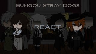 картинка: BSD react to Chuuya (+Dazai) | [1/2] | реакция BSD на Чую (+Дазай)