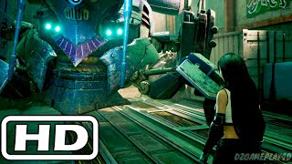 FINAL FANTASY 7 REMAKE Scorpion Sentinel Crab Warding Boss Fight 4K 60FPS