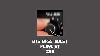 ✰ bts bass boosting playlist | #28