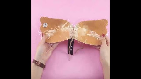 Áo dán ngực cánh tiên, áo bra nữ dán không dây tạo khe, nâng ngực dây rút ZBra - ZACT02