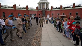 2021 08 02 день ВДВ Санкт-Петербург, Петропавловская крепость