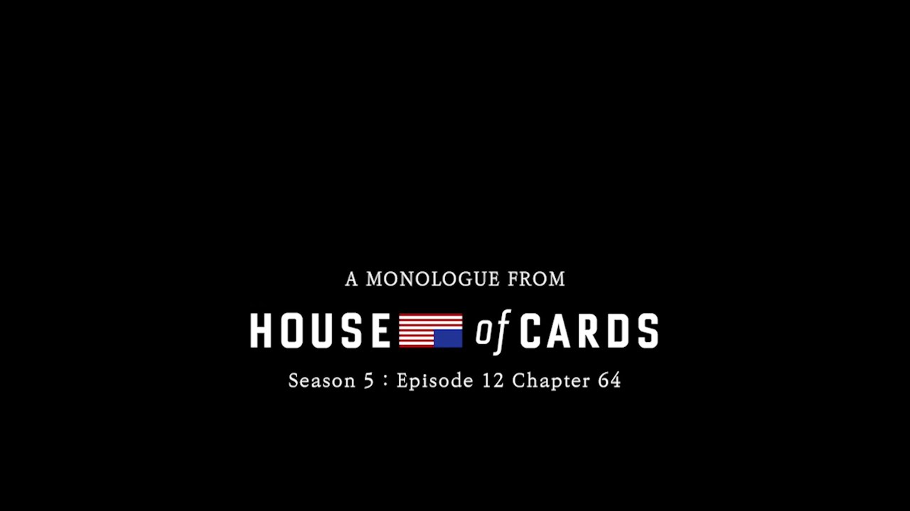 House of Cards 'Welcome to the Death of the Age of Reason'
