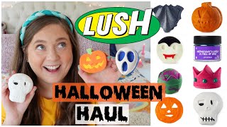 LUSH Halloween 2023 Haul! Bath Bombs, Bubble Bars, Skin Care &amp; More!