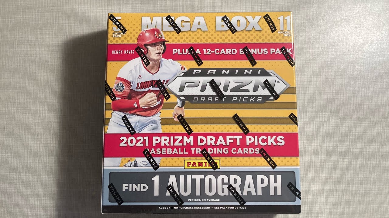 2021 Panini Prizm Draft Picks Baseball Mega Box Opening (Red