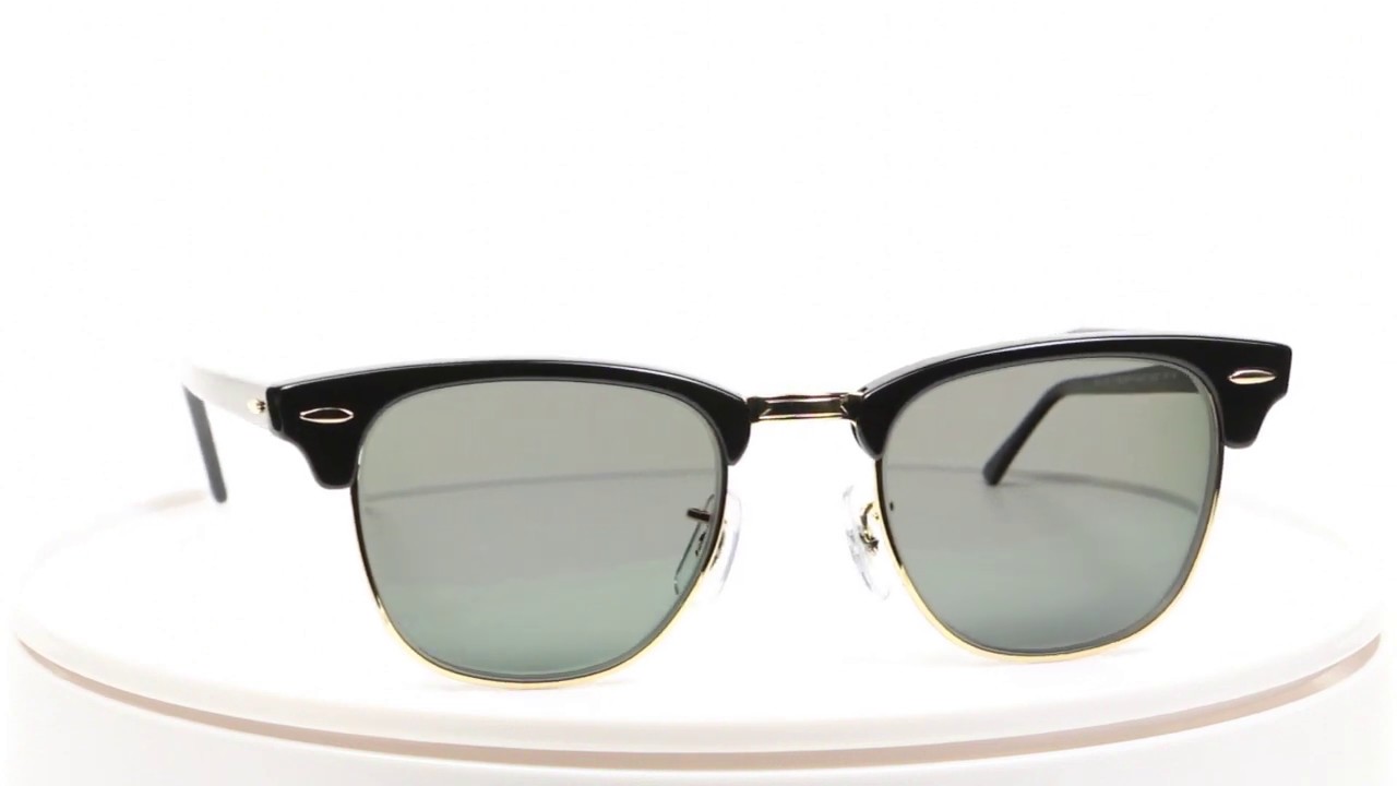 Ray-Ban×TALEX 度付サングラス製作例 CLUBMASTER RB3016 【360°】