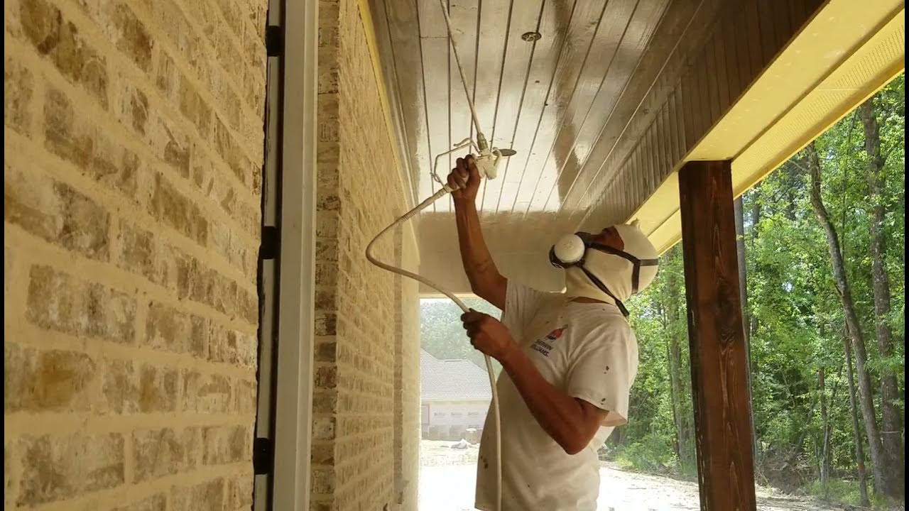 How To Stain And Varnish Wood Ceilings To Look Like Glass YouTube