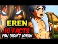 10 Eren Jaeger Facts You Didn’t Know! Attack on Titan Facts