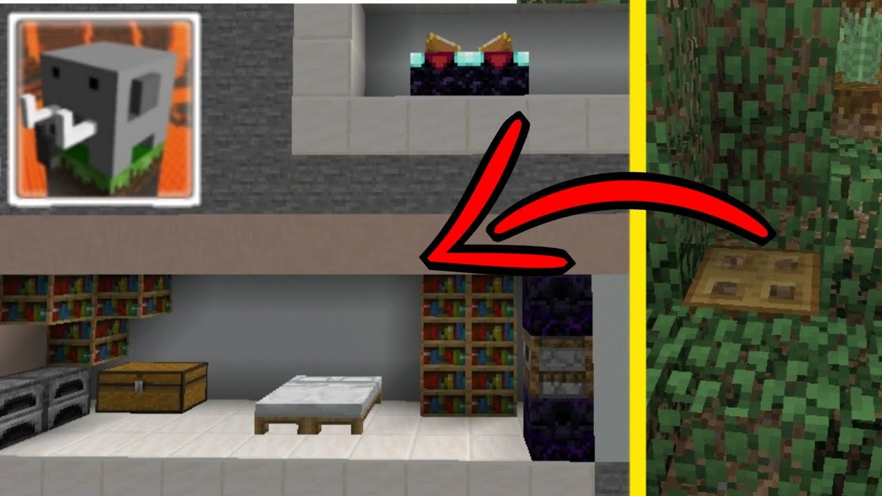 How to Build a SECRET BASE in Craftsman: Building Craft