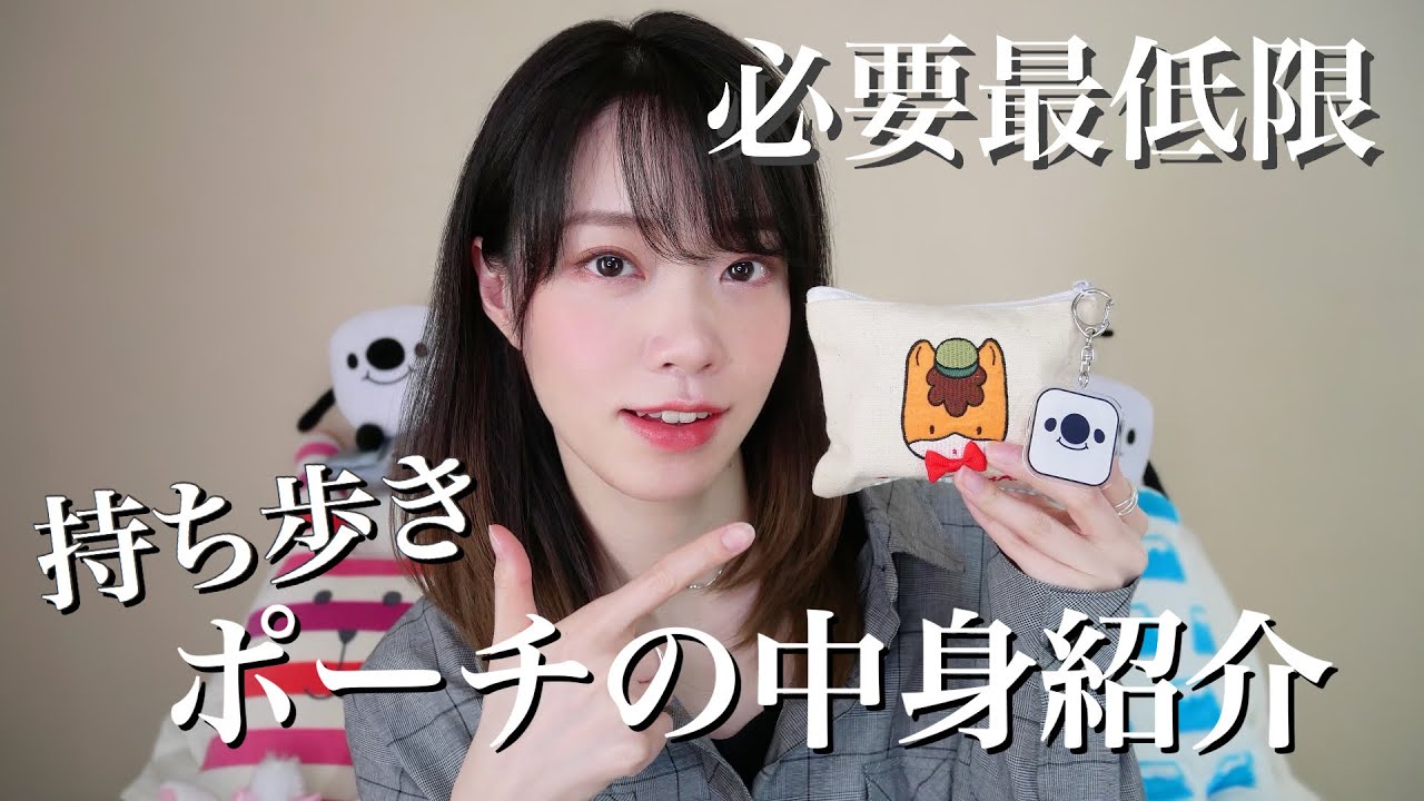 メイク直し 持ち歩きポーチの中身紹介 混合肌tゾーン油田女子 Youtube